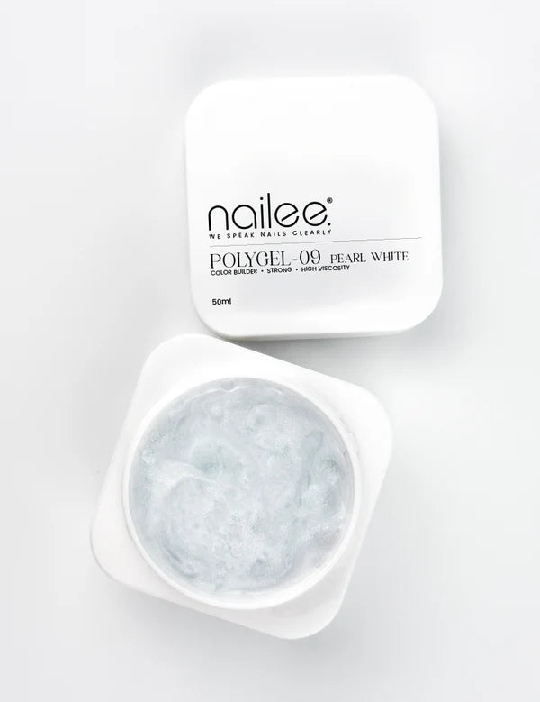Nailee Polygel 09 Pearl White- 20ml